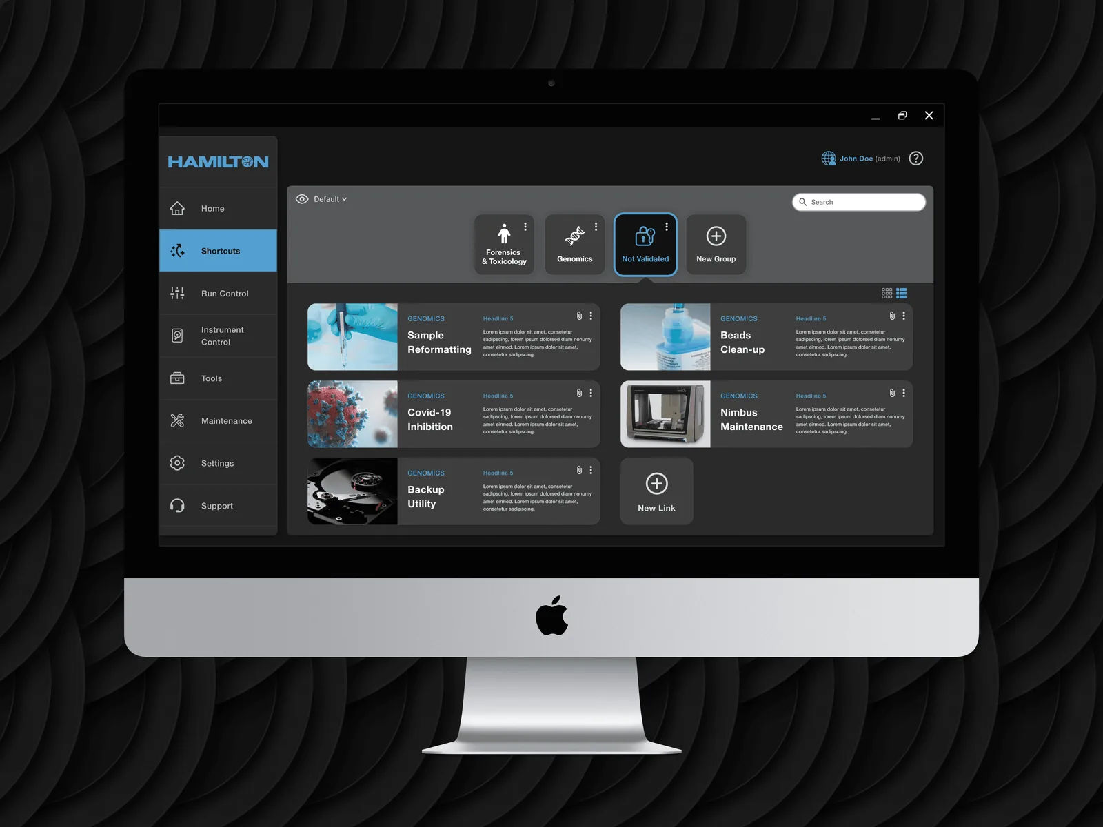 Hamilton design system — form patterns in light theme