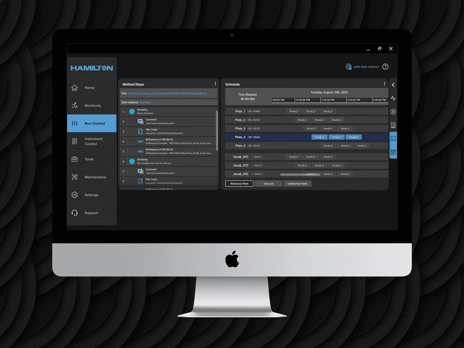 Hamilton system — web-side form rendering