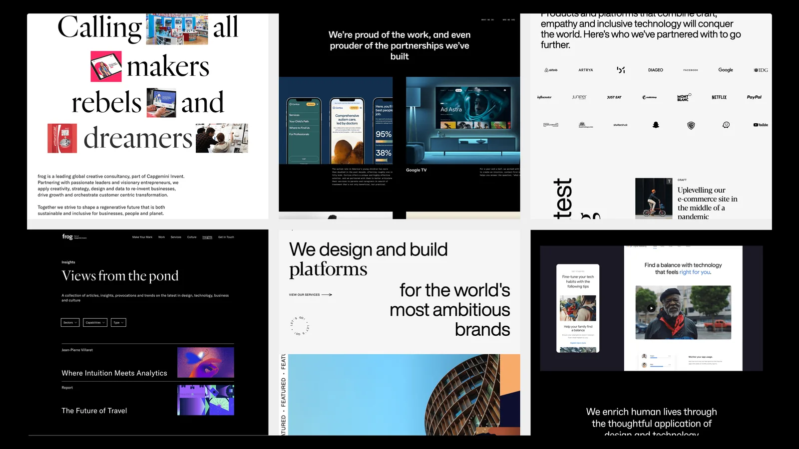 RKS visual exploration moodboard — concept directions before leadership review